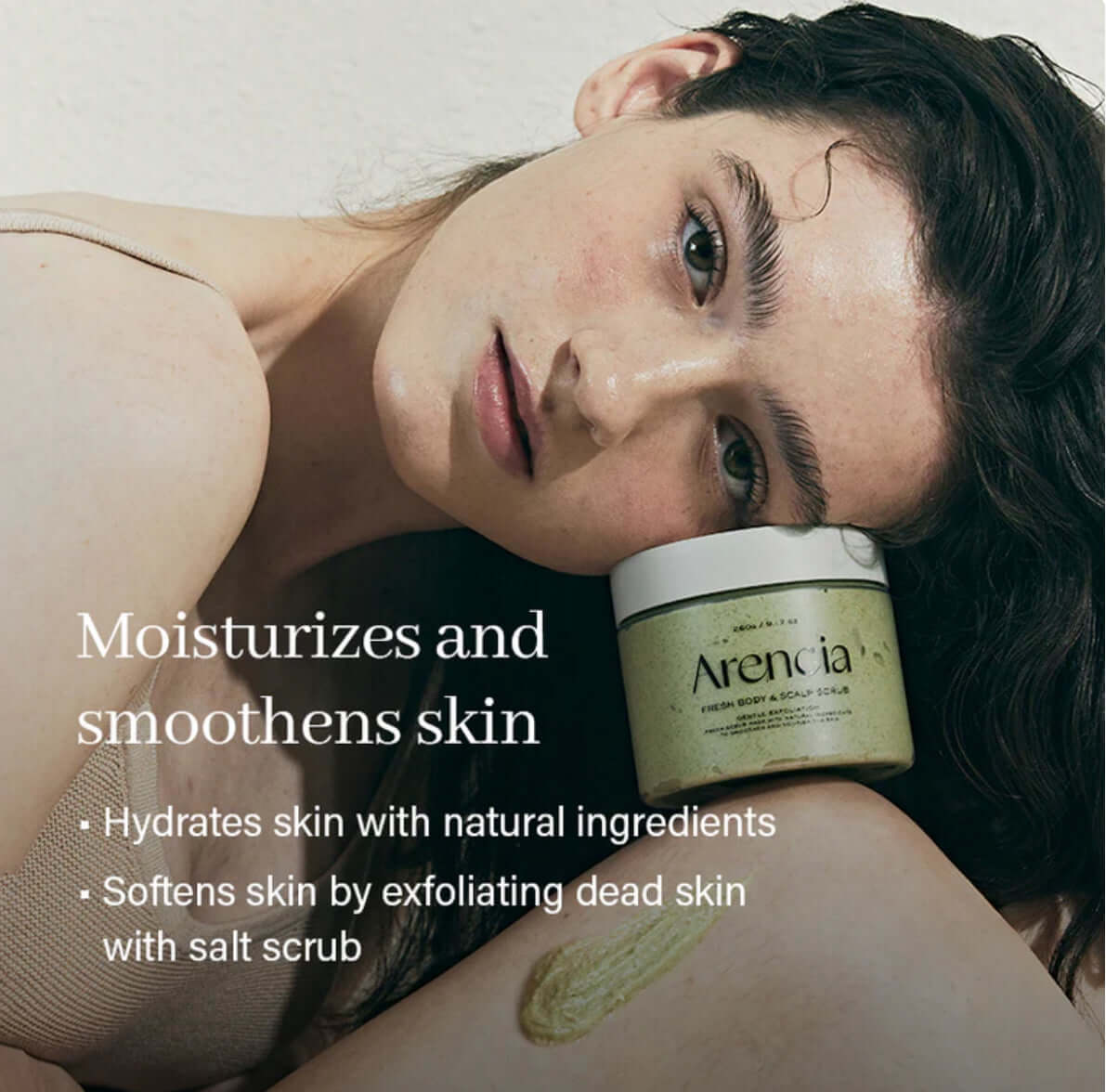 Arencia Fresh Cloud Body & Scalp Scrub-French Mint & Lily