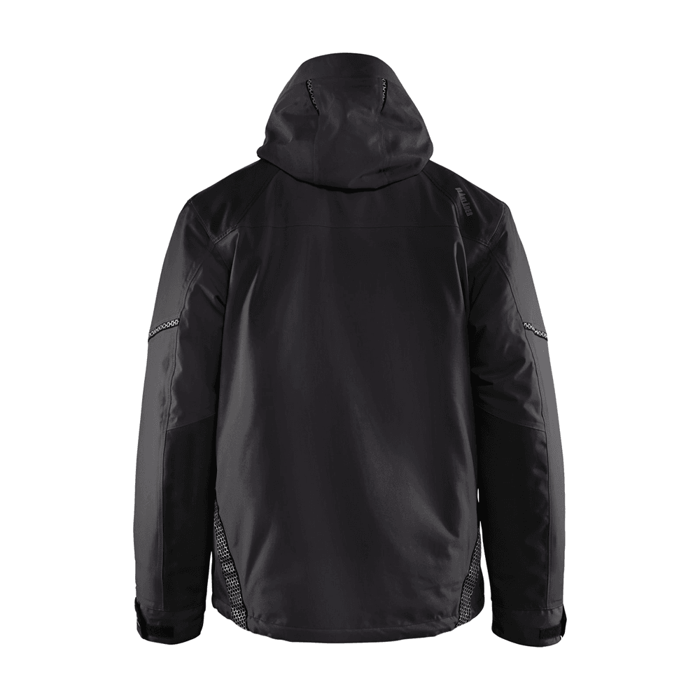 Blaklader 4881 Waterproof and Windproof Winter Jacket Hooded Black Large