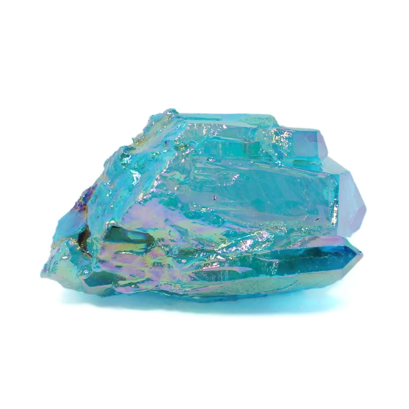 Blue Aura Quartz Cluster (512g)