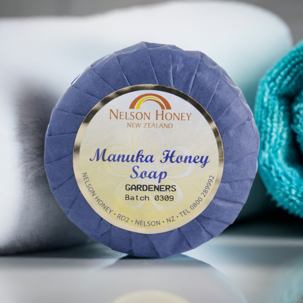 Nelson Honey Pure natural gardeners soap with manuka honey