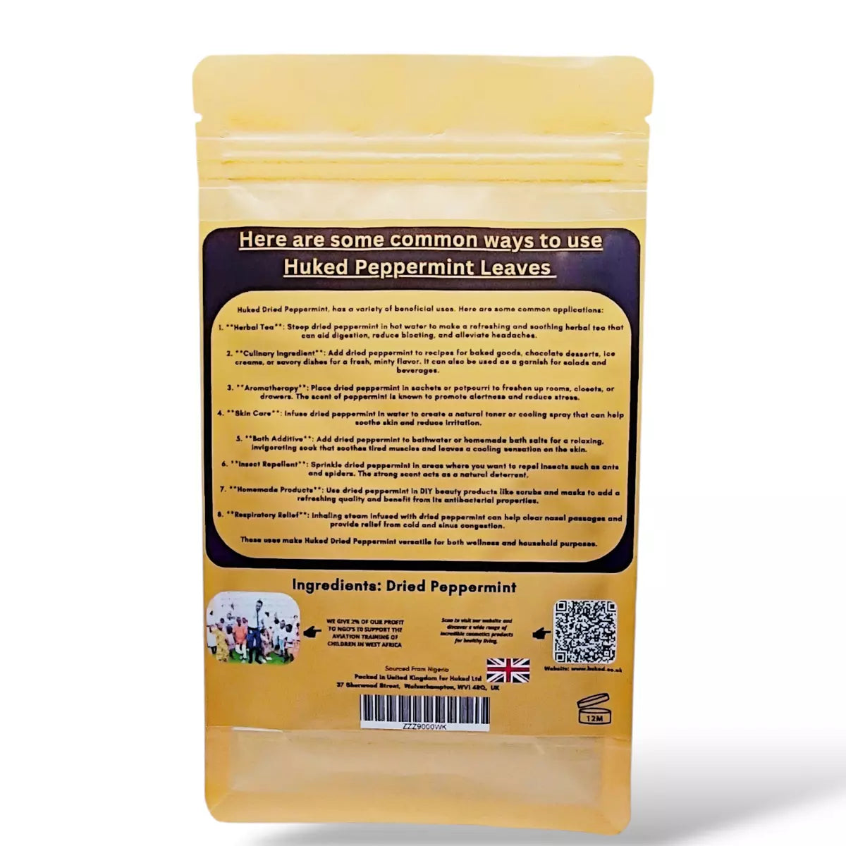 Dried Peppermint 100% Natural