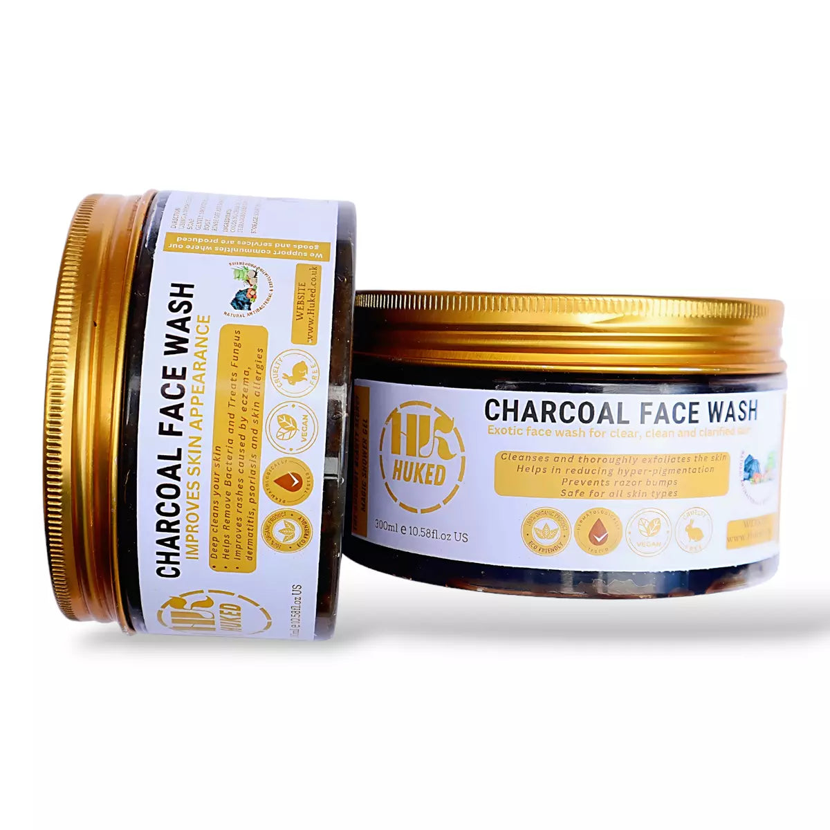 Charcoal Face Wash 150ml - Organic