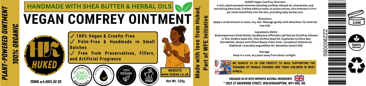 Vegan Comfrey Ointment 120ml