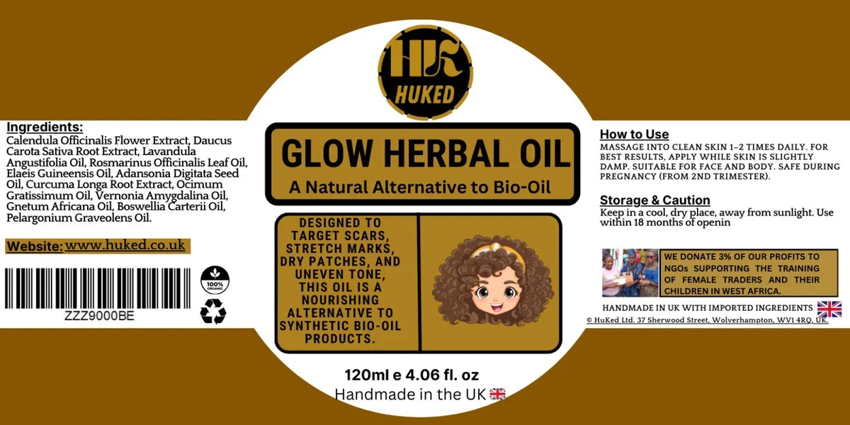 Herbal Glow Oil 120ml - Bio-Oil Alternative