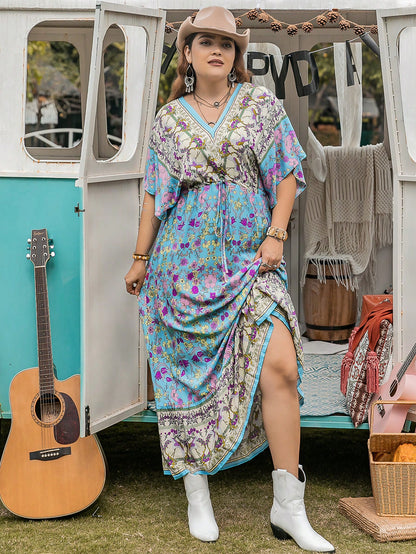 Bohemian Leisure Vacation Women's Full-length Dress