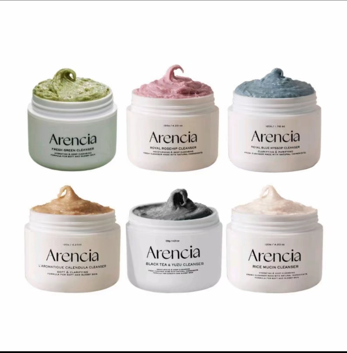 ARENCIA MOCH CLEANSERS