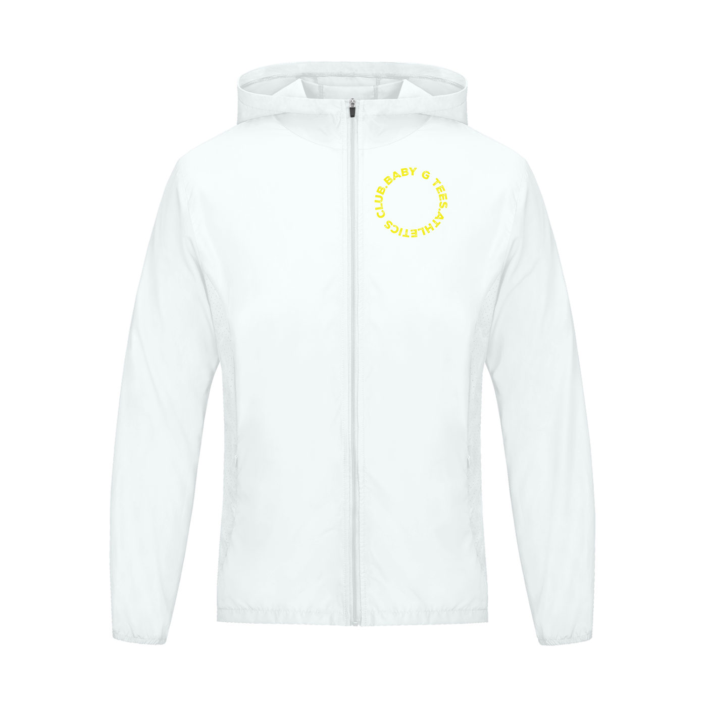 Soft Hooded Sports Jacket - Stand Tall - Yel/wht/blk/gry