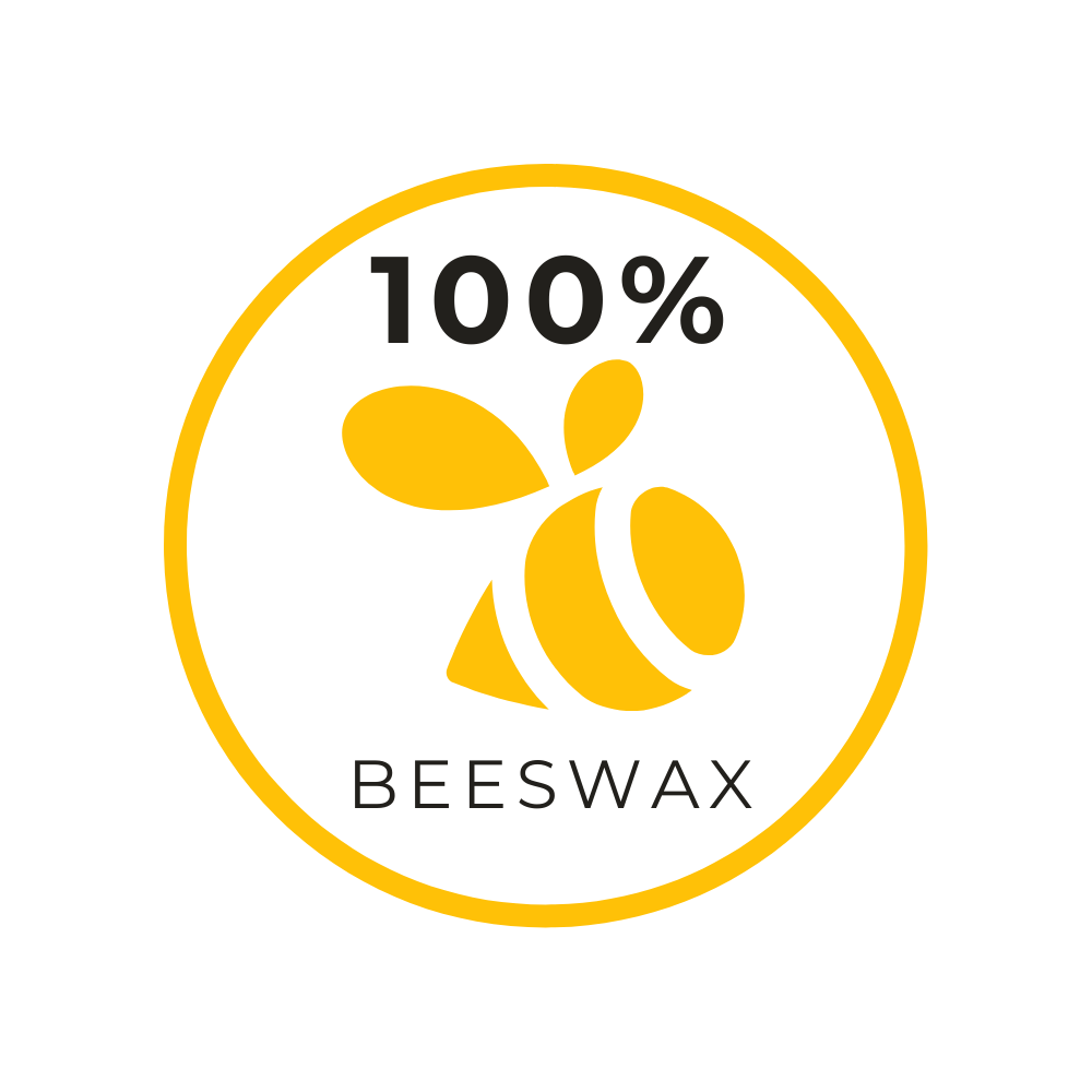 Bee Happy Gift Pack 3 Candles - Pure Beeswax Candle