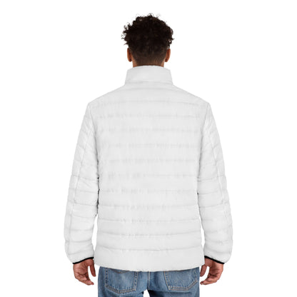 iSAW Mens White Puffer Jacket