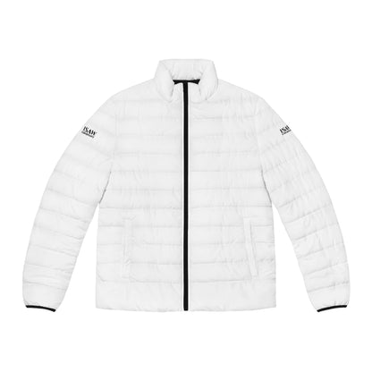 iSAW Mens White Puffer Jacket