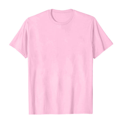 Mens Fashion Sports T-Shirt Casual Stretch Crew Neck