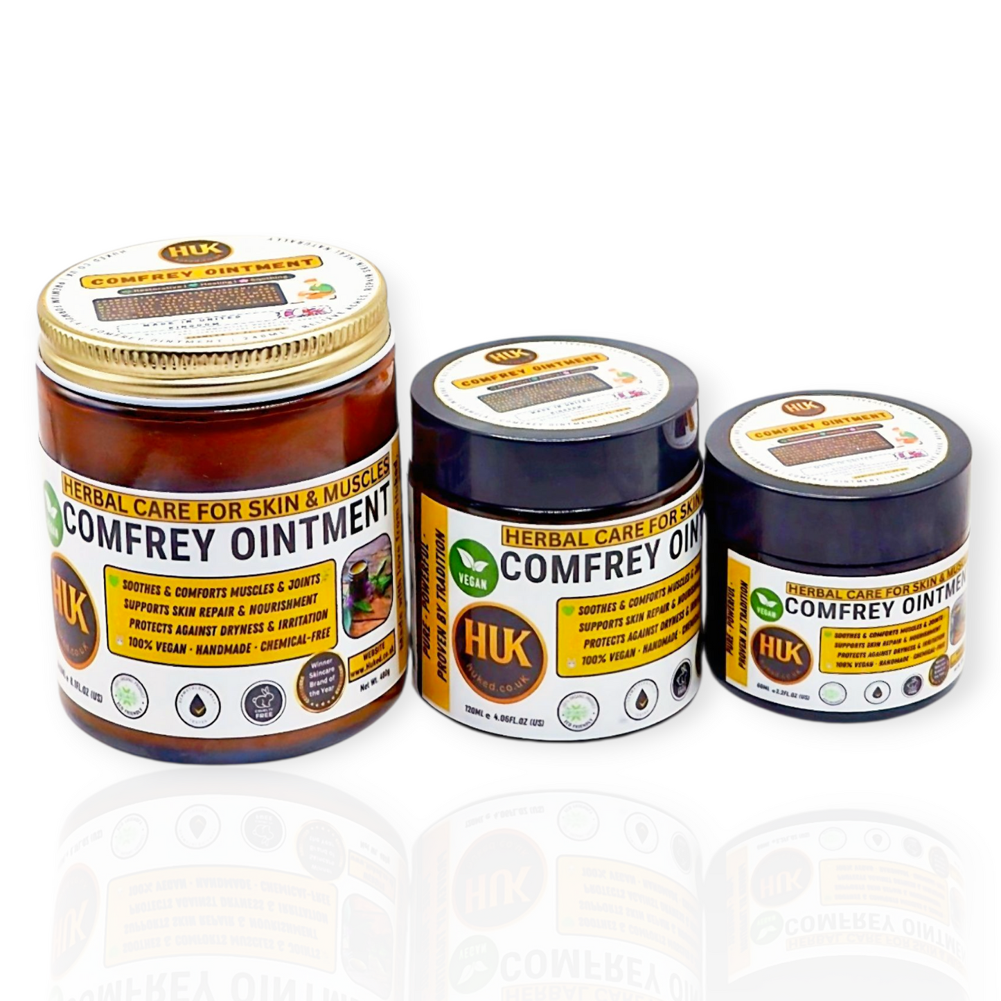 Comfrey Ointment 240ml - Pain Relief