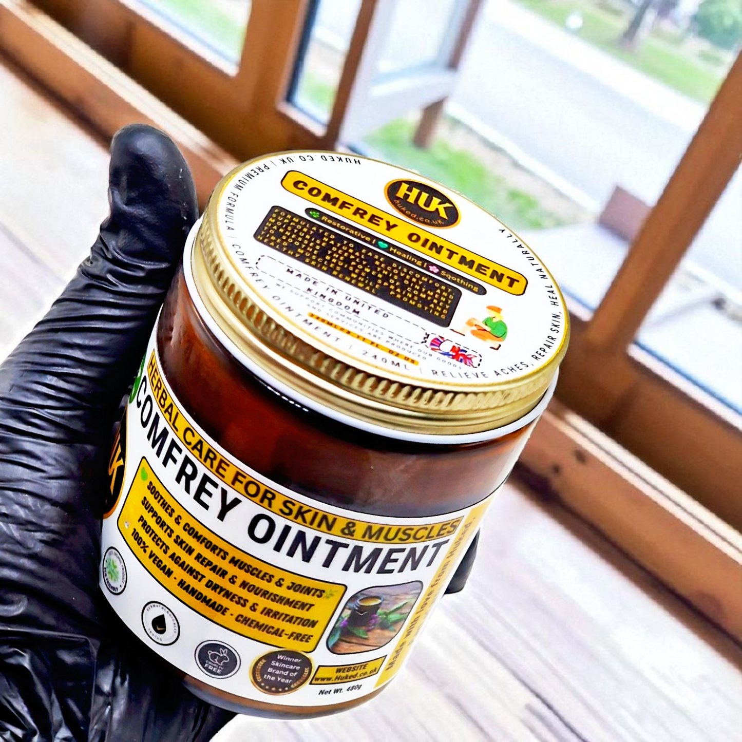 Comfrey Ointment 240ml - Pain Relief