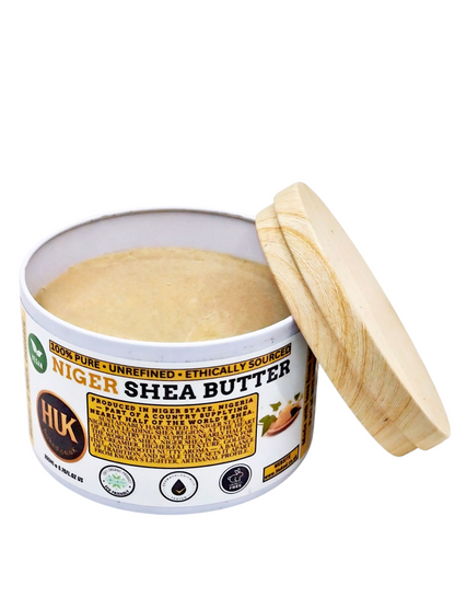 Raw Unrefined Shea Butter 200ml - Organic