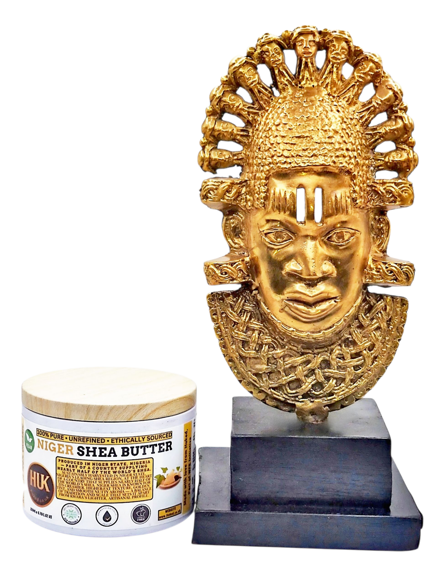 Raw Unrefined Shea Butter 200ml - Organic