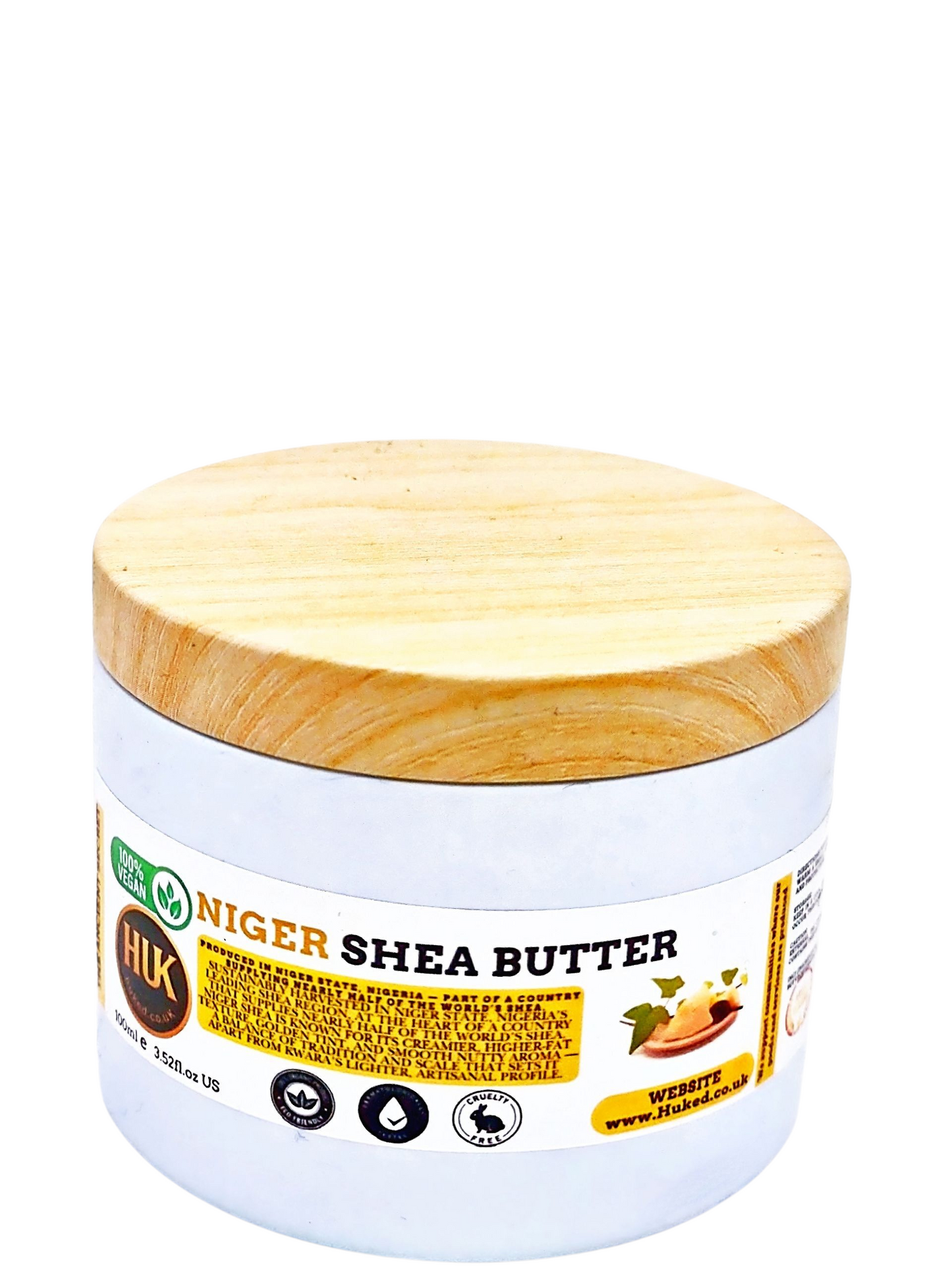 Raw Unrefined Shea Butter 100ml - Organic