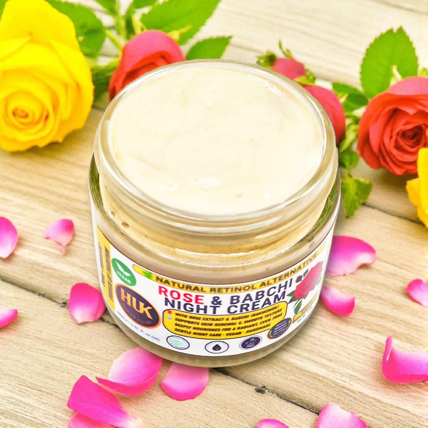 Rose & Babchi Night Cream 60ml