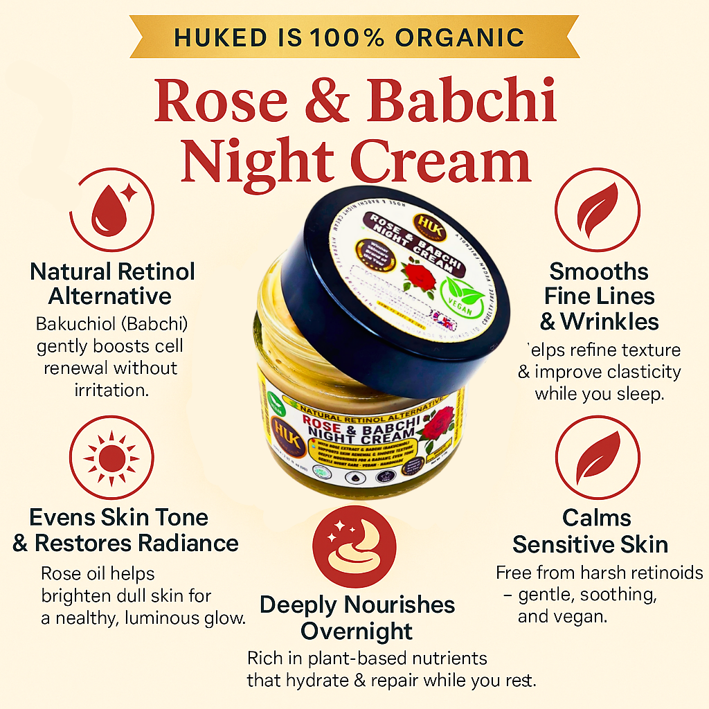 Rose & Babchi Night Cream 60ml