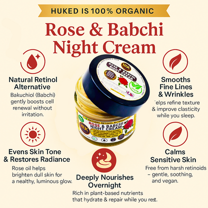 Rose & Babchi Night Cream 60ml