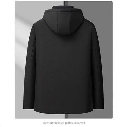 Mens Retro Casual Padded Cotton Jacket