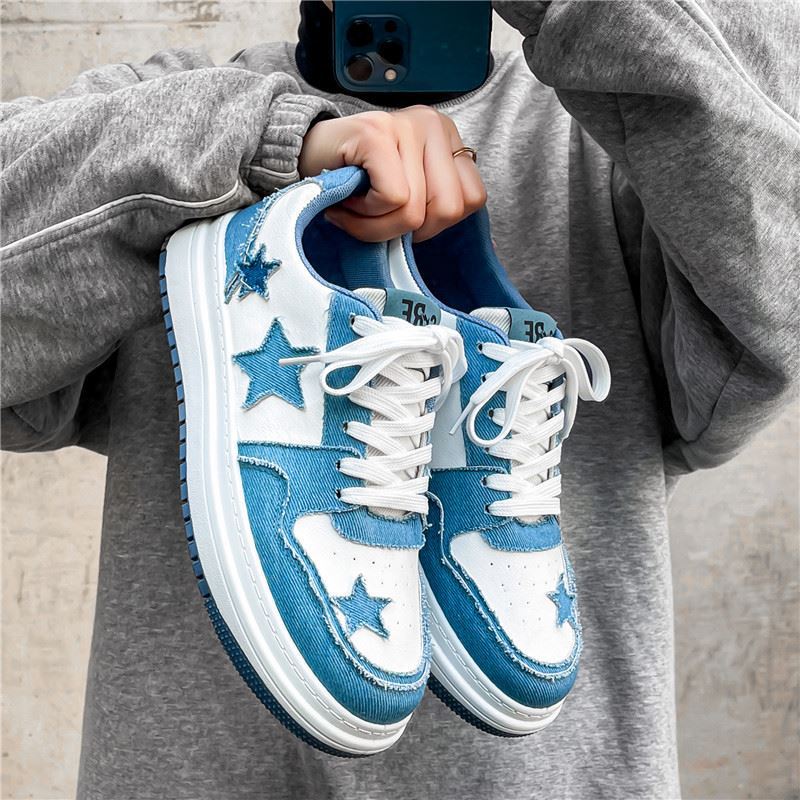 New Summer Casual Versatile Hight Increasing Board Shoes Men