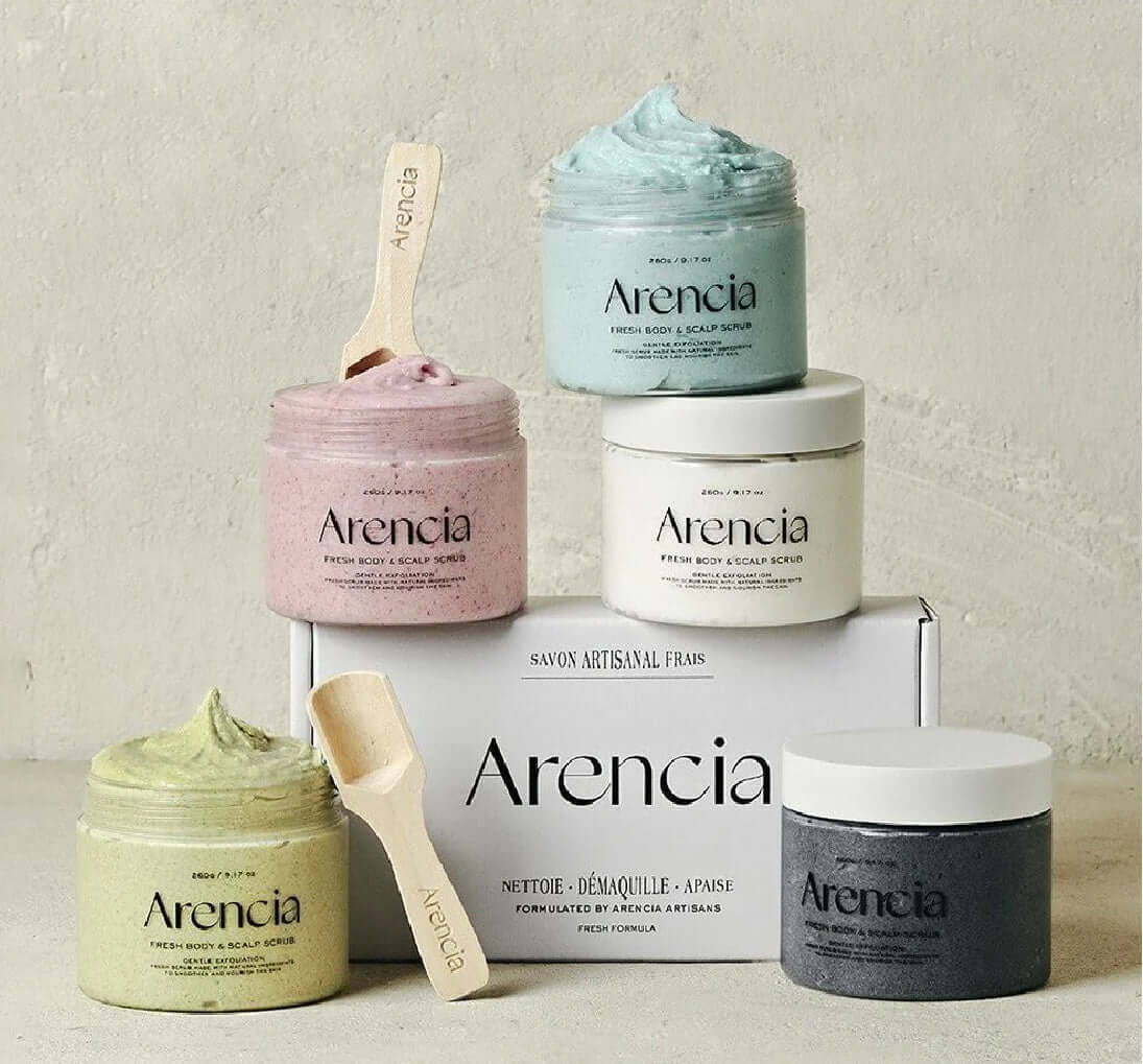 Arencia Fresh Cloud Body & Scalp Scrub-Lavender & Pear