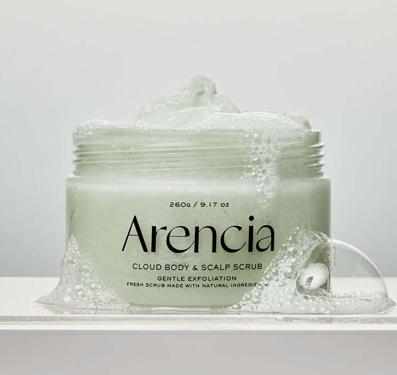 Arencia Fresh Cloud Body & Scalp Scrub-260g
