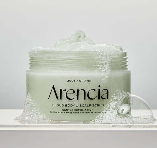 Arencia Fresh Cloud Body & Scalp Scrub-260g