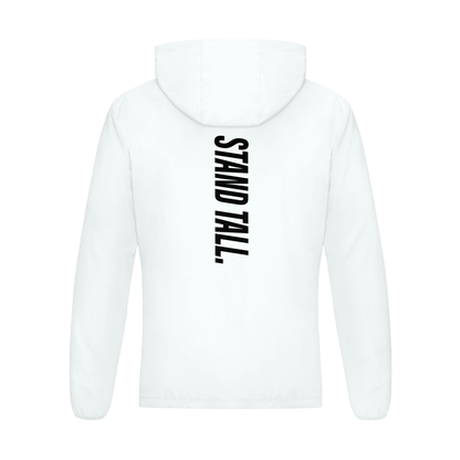 Soft Hooded Sports Jacket - Stand Tall Blk/wht