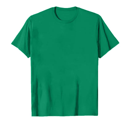 Mens Fashion Sports T-Shirt Casual Stretch Crew Neck