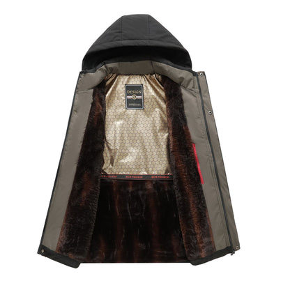 New Winter Mens Hooded Padded Jacket