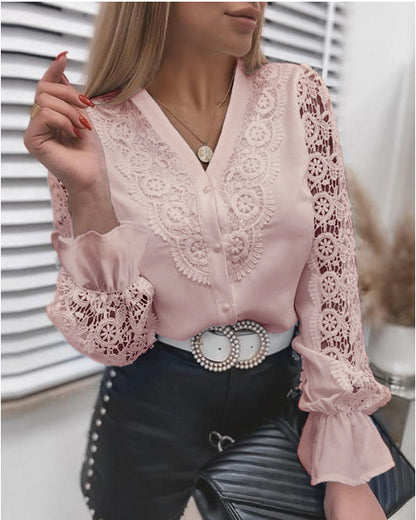 Stylish Minimalist Casual Womens Long Sleeve Top