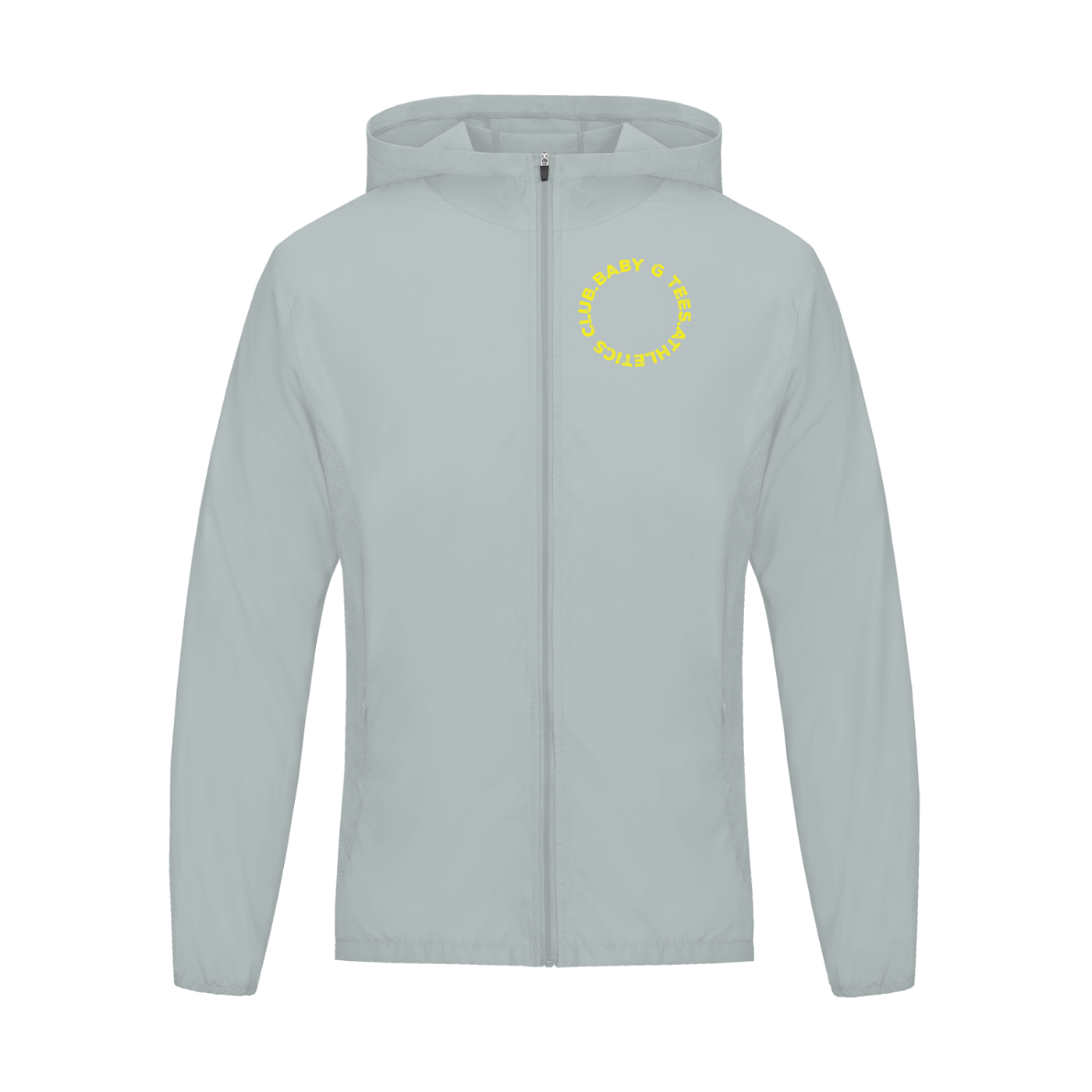 Soft Hooded Sports Jacket - Stand Tall - Yel/wht/blk/gry