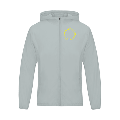 Soft Hooded Sports Jacket - Stand Tall - Yel/wht/blk/gry