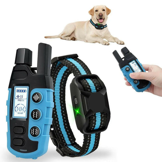 No Shock 3300Ft Dog Training Collar – Remote, Rechargeable & Waterproof