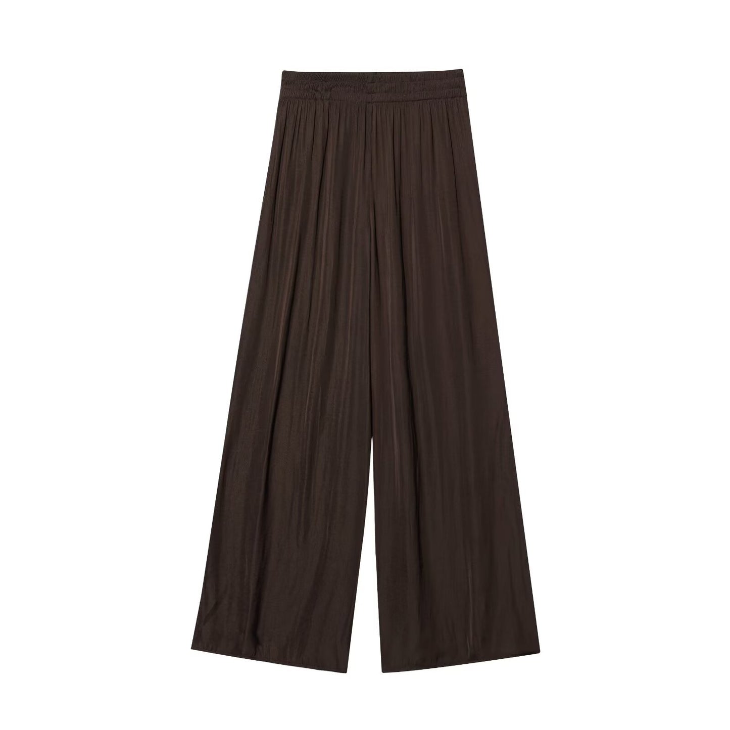 Women's Comfortable All-match Casual Stretch Waist Wide Leg Pants