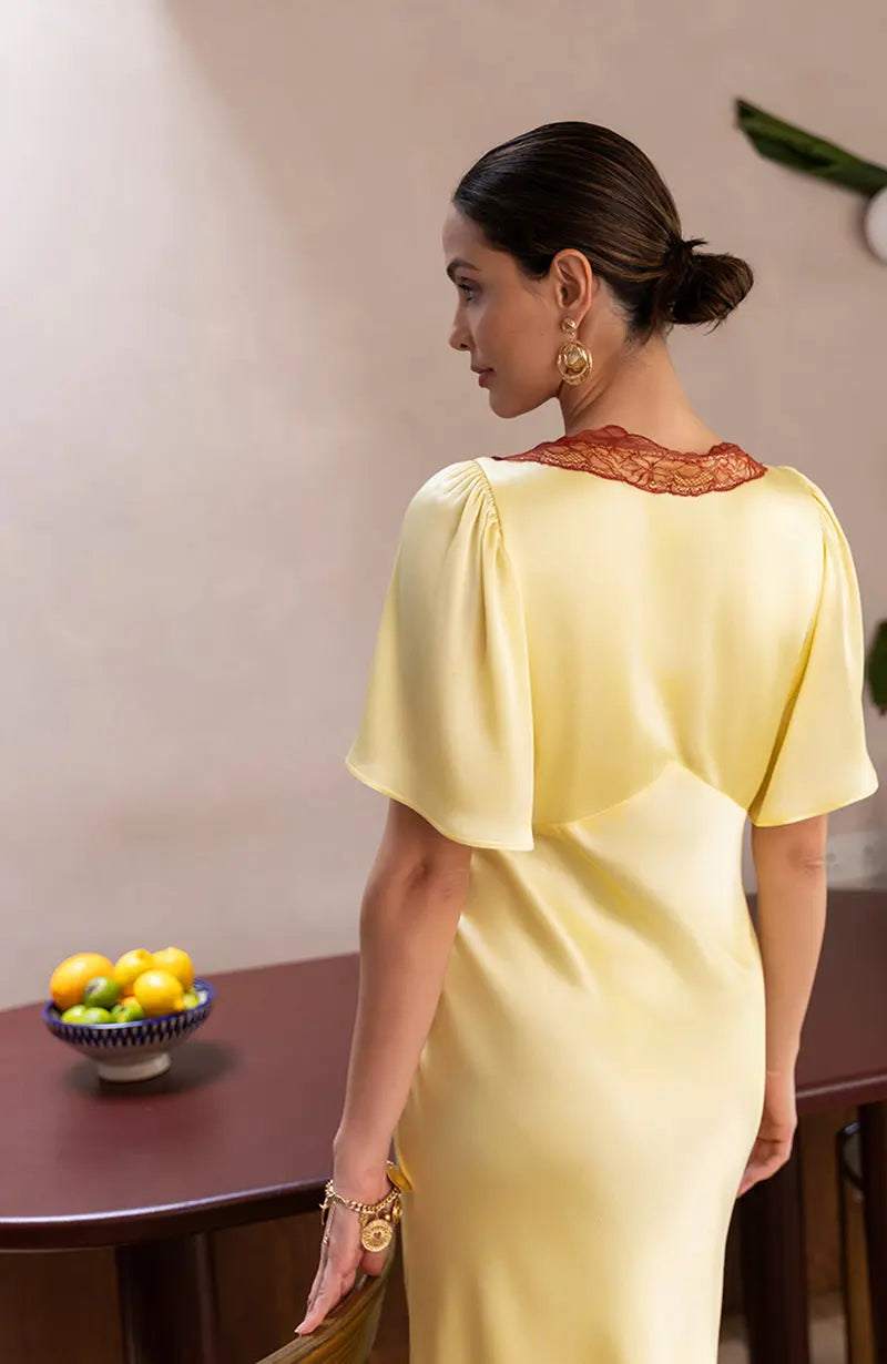 Ellis Butter Yellow Dress