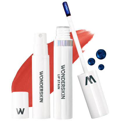 Wonderskin Wonder Blading All Day Lip Stain Peel Off Masque - Long Lasting, Waterproof and Transfer Proof Pink Lip Tint, Matte Finish Peel Off Makeup (Sweetheart Masque)