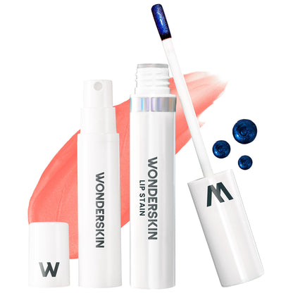 Wonderskin Wonder Blading All Day Lip Stain Peel Off Masque - Long Lasting, Waterproof and Transfer Proof Pink Lip Tint, Matte Finish Peel Off Makeup (Sweetheart Masque)
