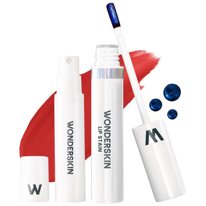 Wonderskin Wonder Blading All Day Lip Stain Peel Off Masque - Long Lasting, Waterproof and Transfer Proof Pink Lip Tint, Matte Finish Peel Off Makeup (Sweetheart Masque)