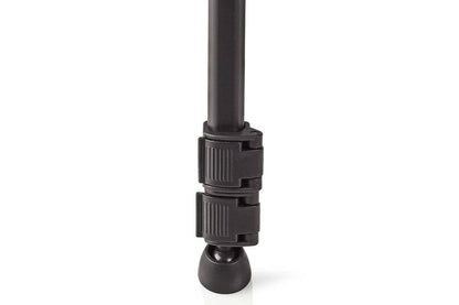 Nedis 3 Section 1.65m Tripod with 3-way Friction Pan & Tilt Head