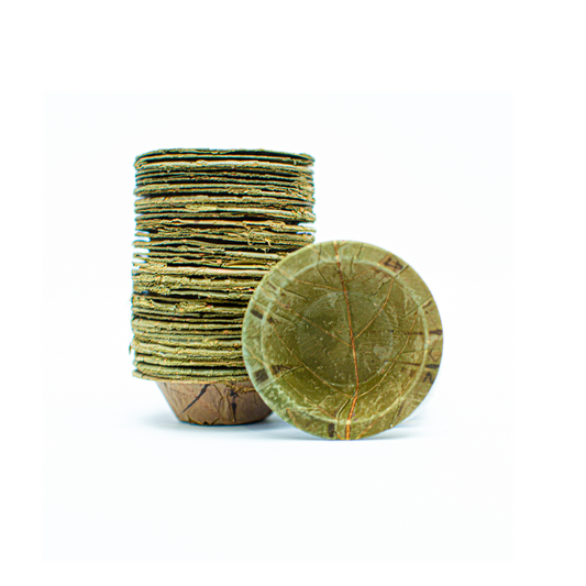 Mini Sal Leaf Sauce Pots - 7cm / 2.5 inch diameter