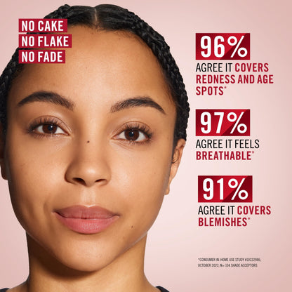 Rimmel Lasting Finish 25 HR Compact Foundation 001 Fair Porcelain, Matte Buildable Coverage, Powder-to-Cream, Anti-Pollution Shields, SPF 20, Hyaluronic Acid, Waterproof, Hides Imperfections