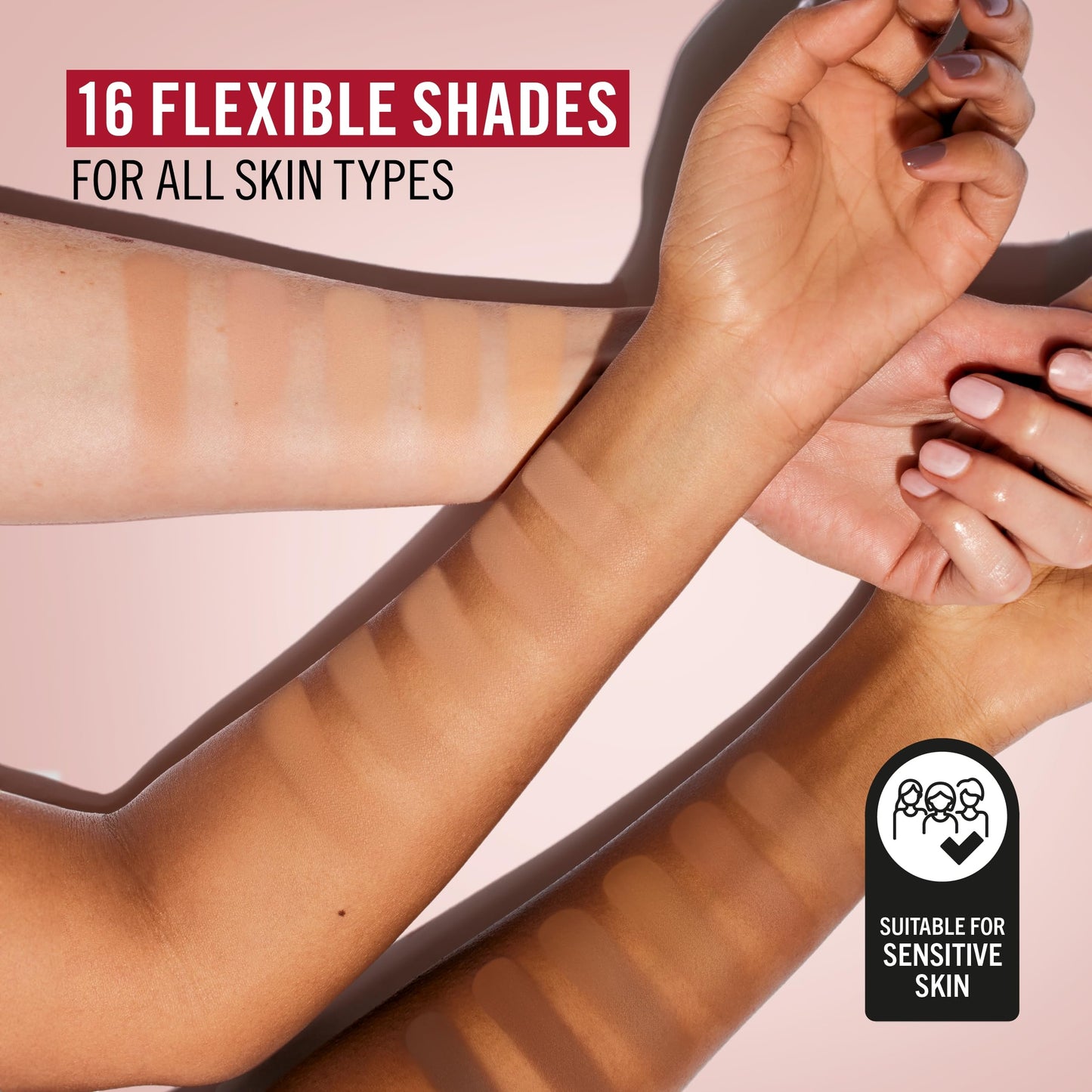 Rimmel Lasting Finish 25 HR Compact Foundation 001 Fair Porcelain, Matte Buildable Coverage, Powder-to-Cream, Anti-Pollution Shields, SPF 20, Hyaluronic Acid, Waterproof, Hides Imperfections