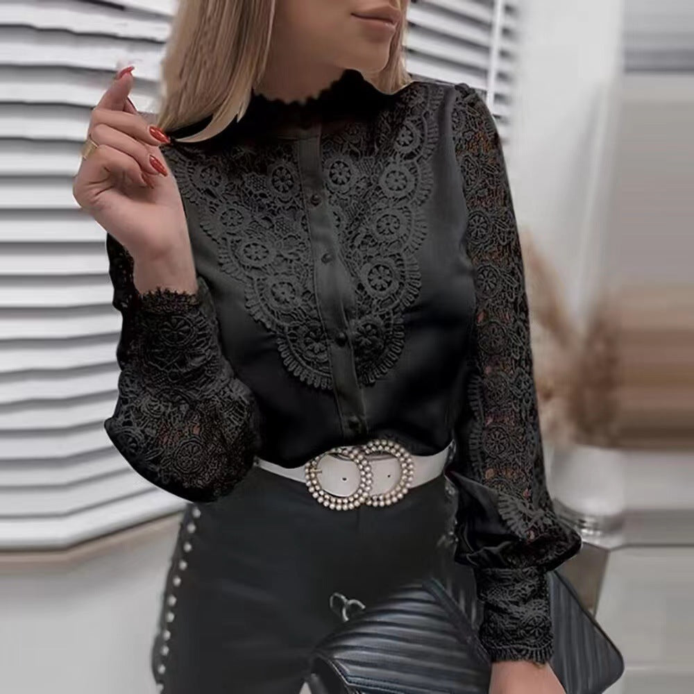 Stylish Minimalist Casual Womens Long Sleeve Top