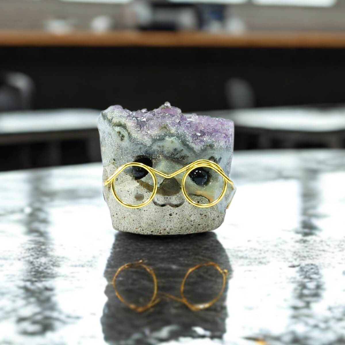 Amethyst Gemhog