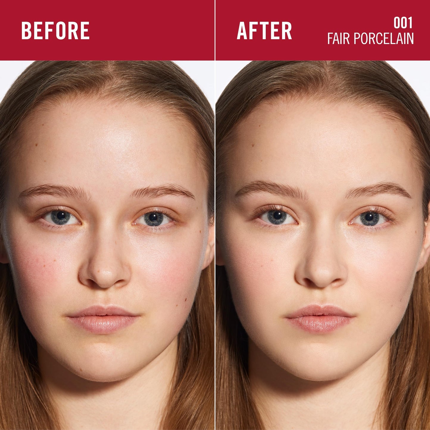 Rimmel Lasting Finish 25 HR Compact Foundation 001 Fair Porcelain, Matte Buildable Coverage, Powder-to-Cream, Anti-Pollution Shields, SPF 20, Hyaluronic Acid, Waterproof, Hides Imperfections