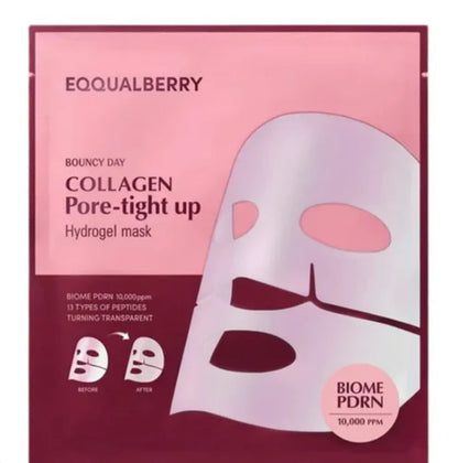 EQQUALBERRY PDRN Collagen Hydrogel Face Masks