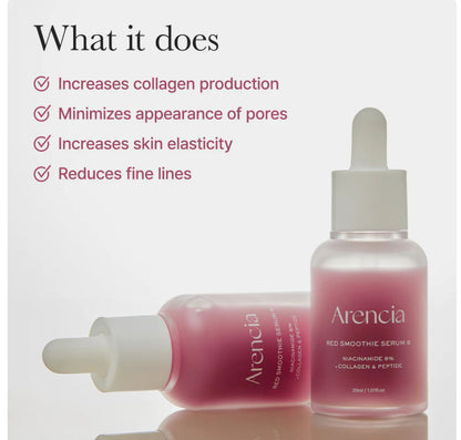 Arencia Serum 30ml - Niacinamide 8% Collagen & Peptide Formula