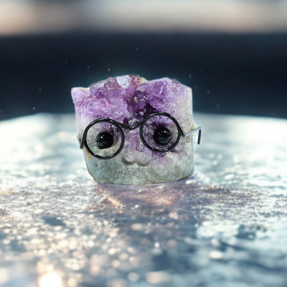 Amethyst Gemhog